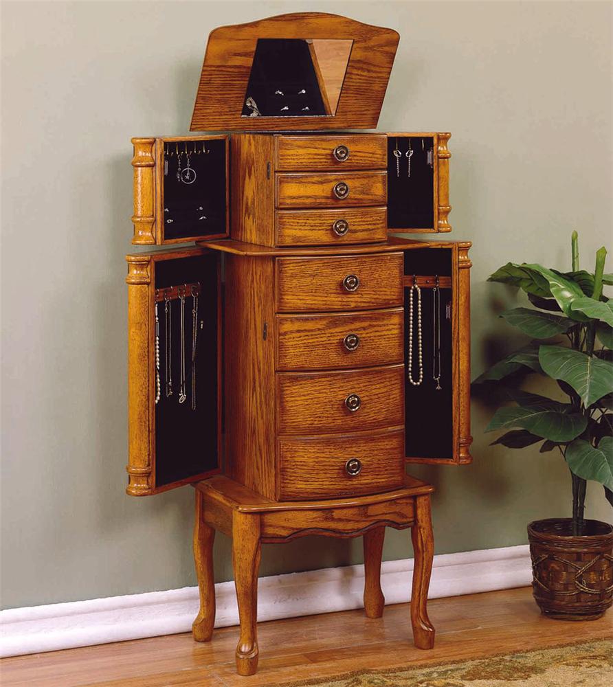 Wood jewelry new arrivals armoire